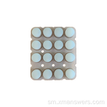 Fa&#39;asinomaga Laser Etching Silicone Rubber Keypad